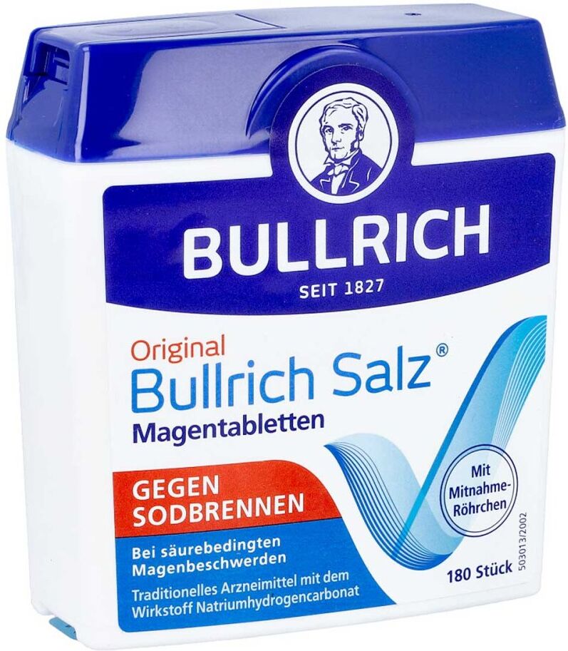 Bullrich-Salz Magentabletten 180stk