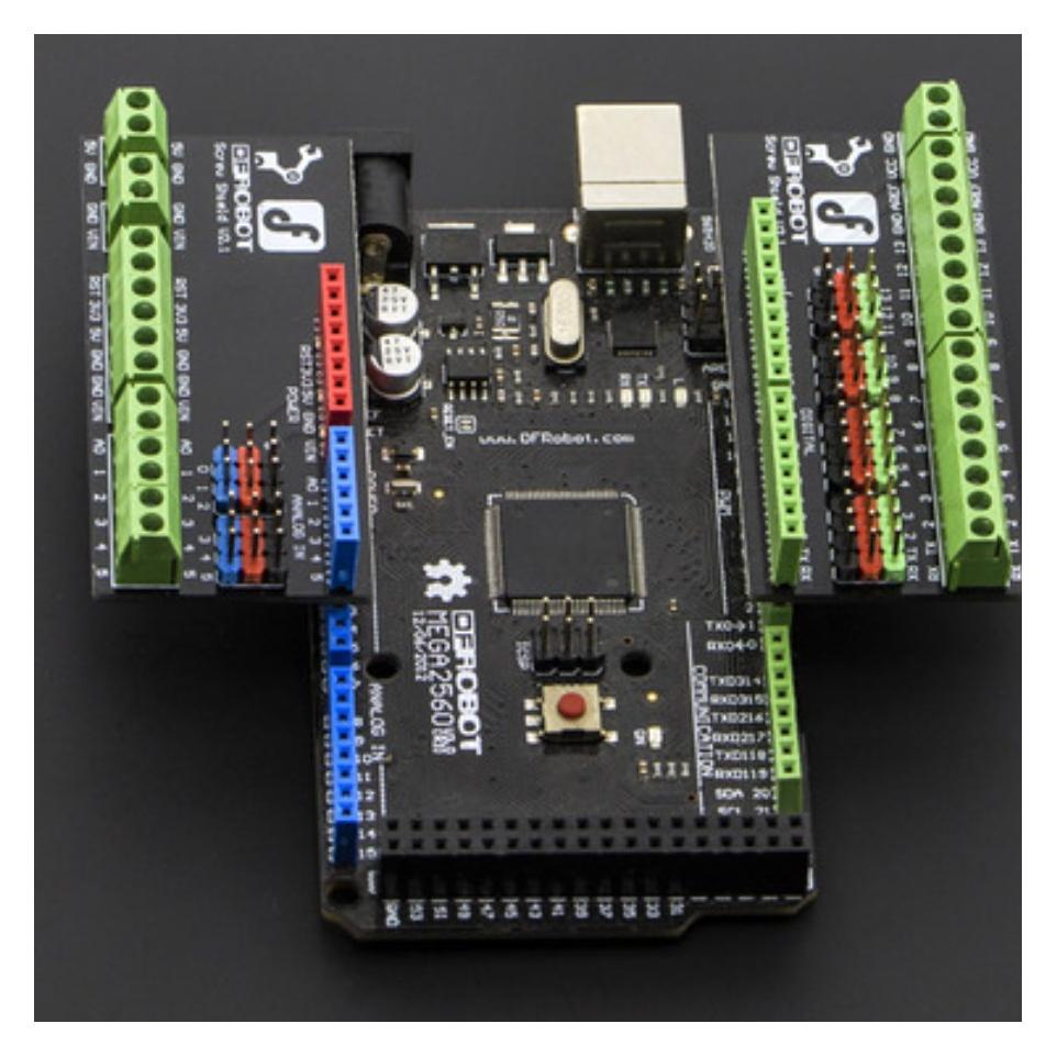 DFRobot Gravity Schraubklemmen Shield V2 für Arduino (24936649)