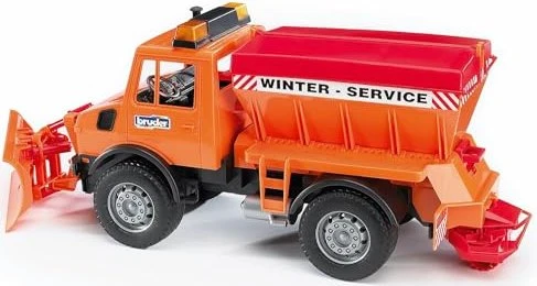 Bruder - MB Unimog-Winterdienst mit Räumschild