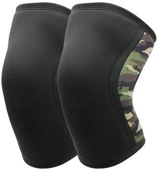 Useful Little Things 7mm Neoprene Weightlifting & Powerlifting Knee Sleeves b xl