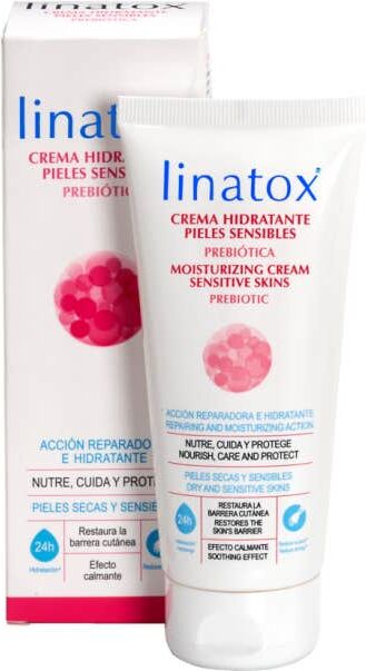Linatox Crema Hidratante Pieles Sensibles Prebiótica 200 ml