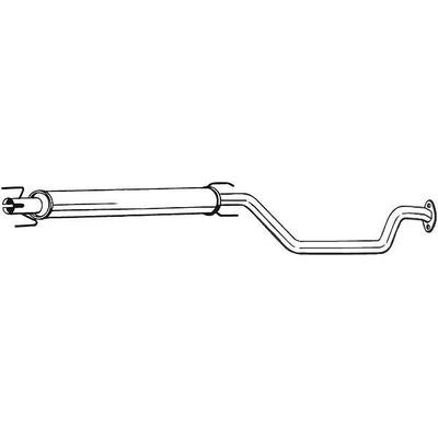 Bosal Mittelschalldämpfer [Hersteller-Nr. 285-117] für Vauxhall, Opel