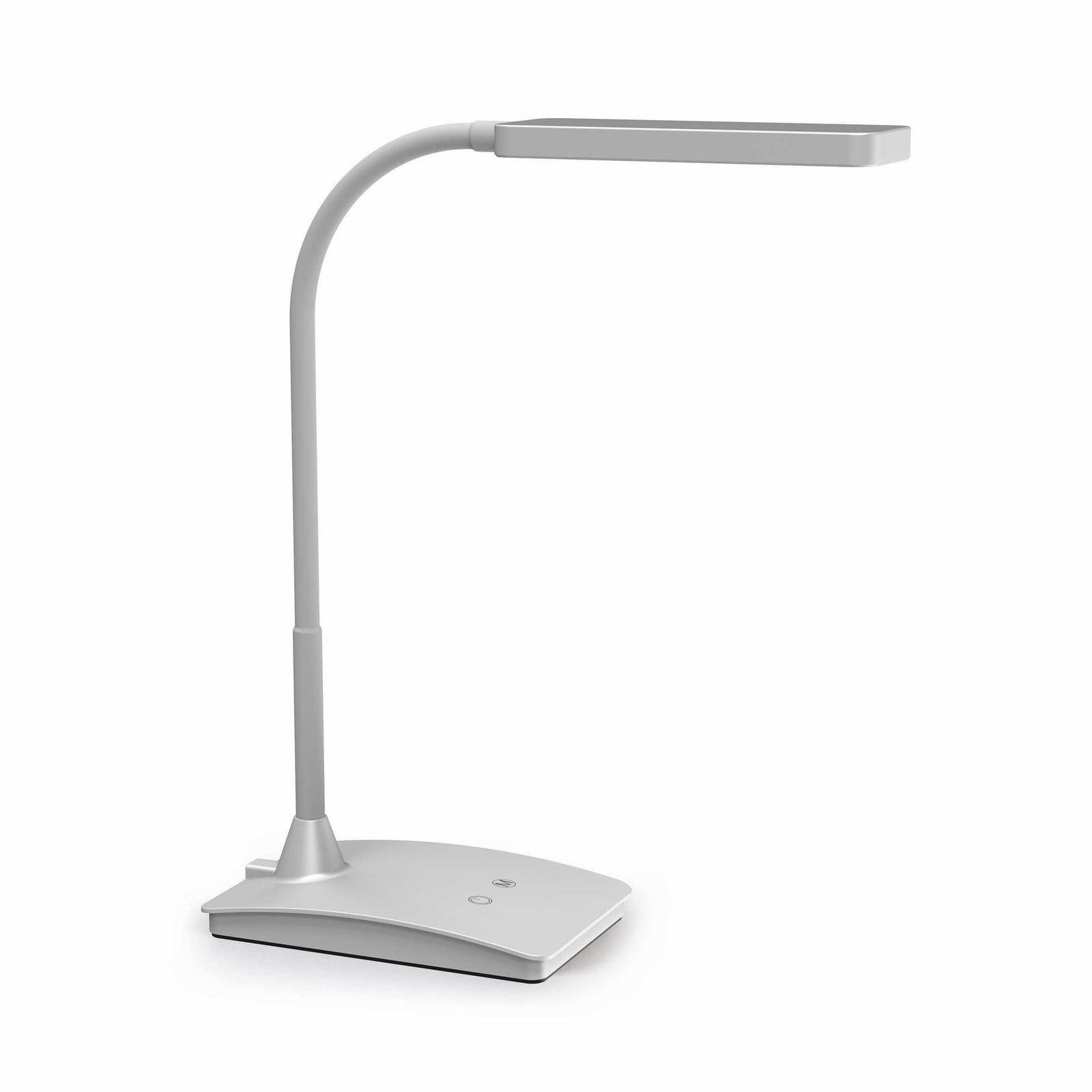 MAUL Pearly LED bureaulamp, dimbaar, 3.000 - 6.500 K, zilverkleurig