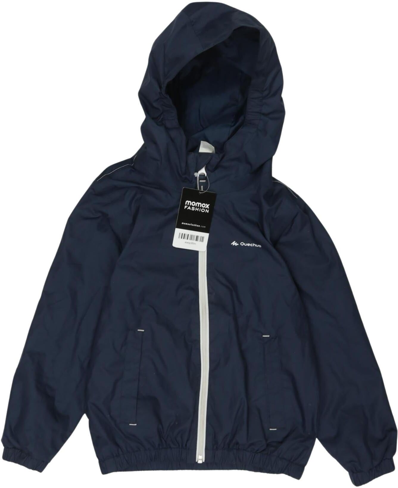 quechua Jungen Jacke oder Mantel, Marineblau, Gr. EU 110, Synthetik - Second Hand