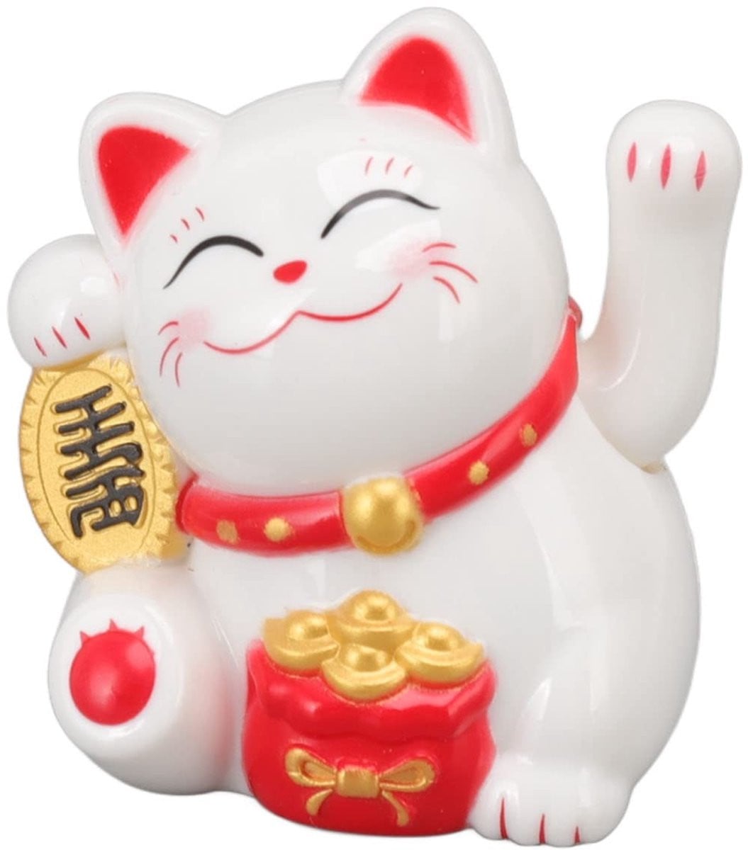 Dailygoods Chinese Gelukskat Zwaaiend Ornament voor Thuis Decoratie
