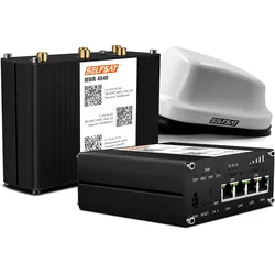 SELFSAT MWR 4540 4G Cat 6 WLAN Router bis 300 Mbps inkl. SELFSAT 5G Antenne weiß