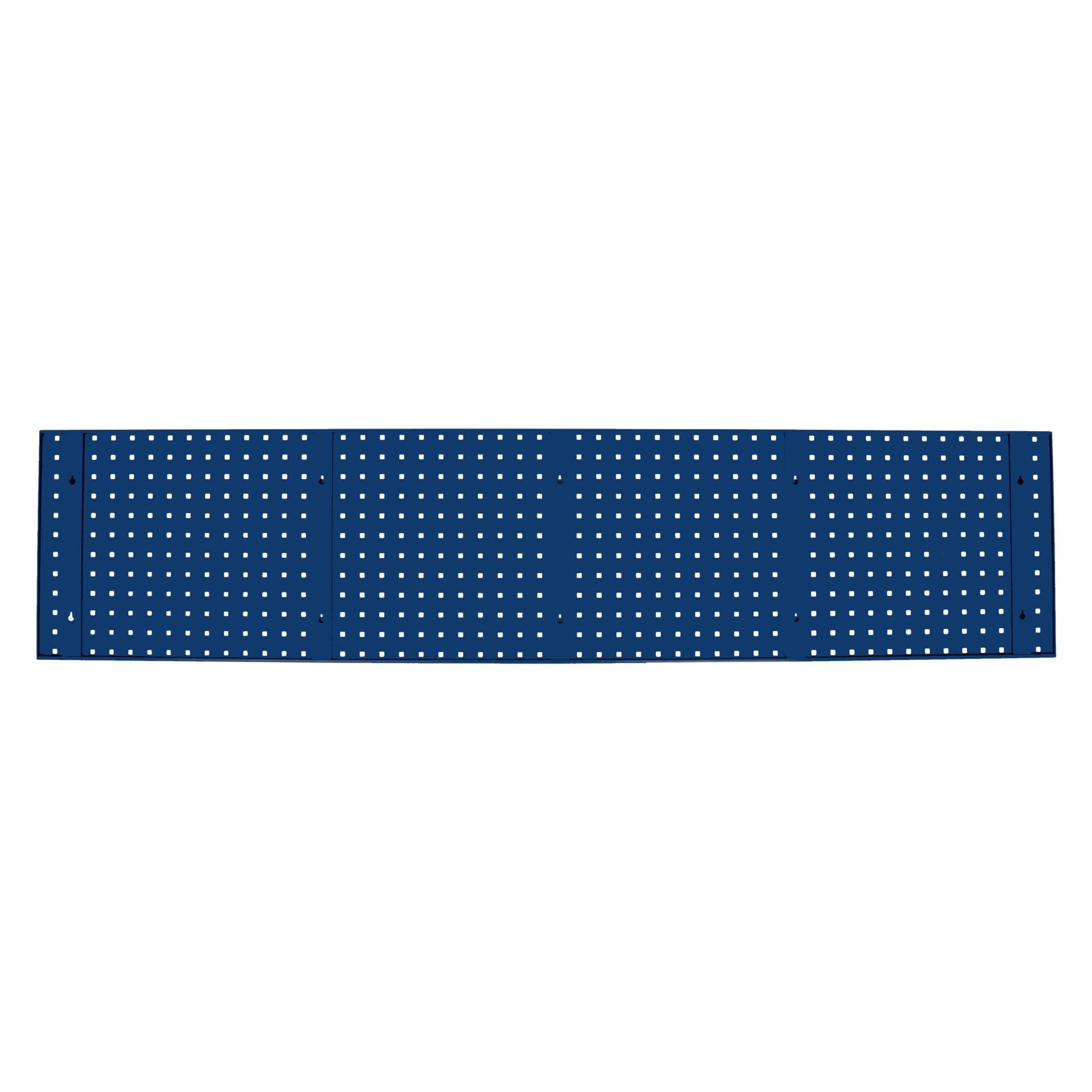 Stier Lochplatte für Werkstattwand, 2000x450mm, enzianblau (92654261)