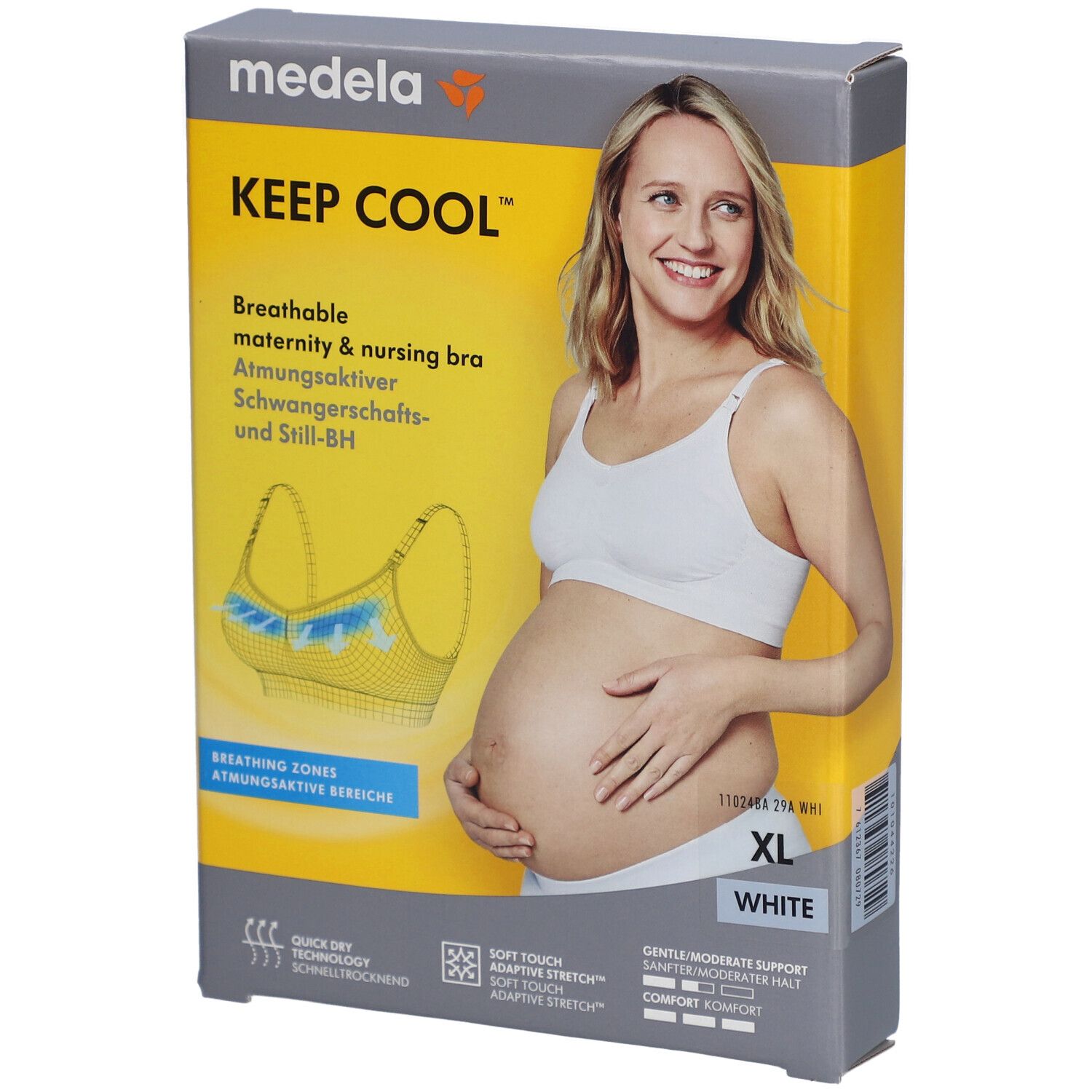 Medela Keep Cool BH XL weiß 1 St Bustier
