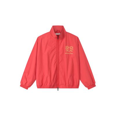 Outdoorjacke ANOTHER COTTON LAB "Another Cotton Lab Another Sail Jacket", Herren, Gr. S, rot, 100% Polyester, mehrfarbig, normal, amerikanischer Ausschnitt, Jacken Outdoorjacke