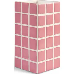 Vase Tile 21 cm, rosa