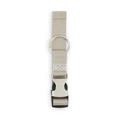 Taschenkarabiner Grau-Beige