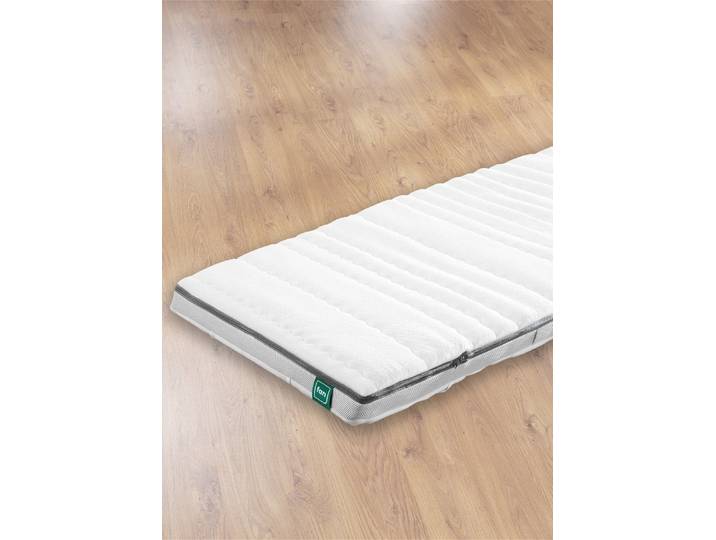 7-Zonen-Gelart-Topper von „fan“, Weiss, Größe 131 (90/190 cm)