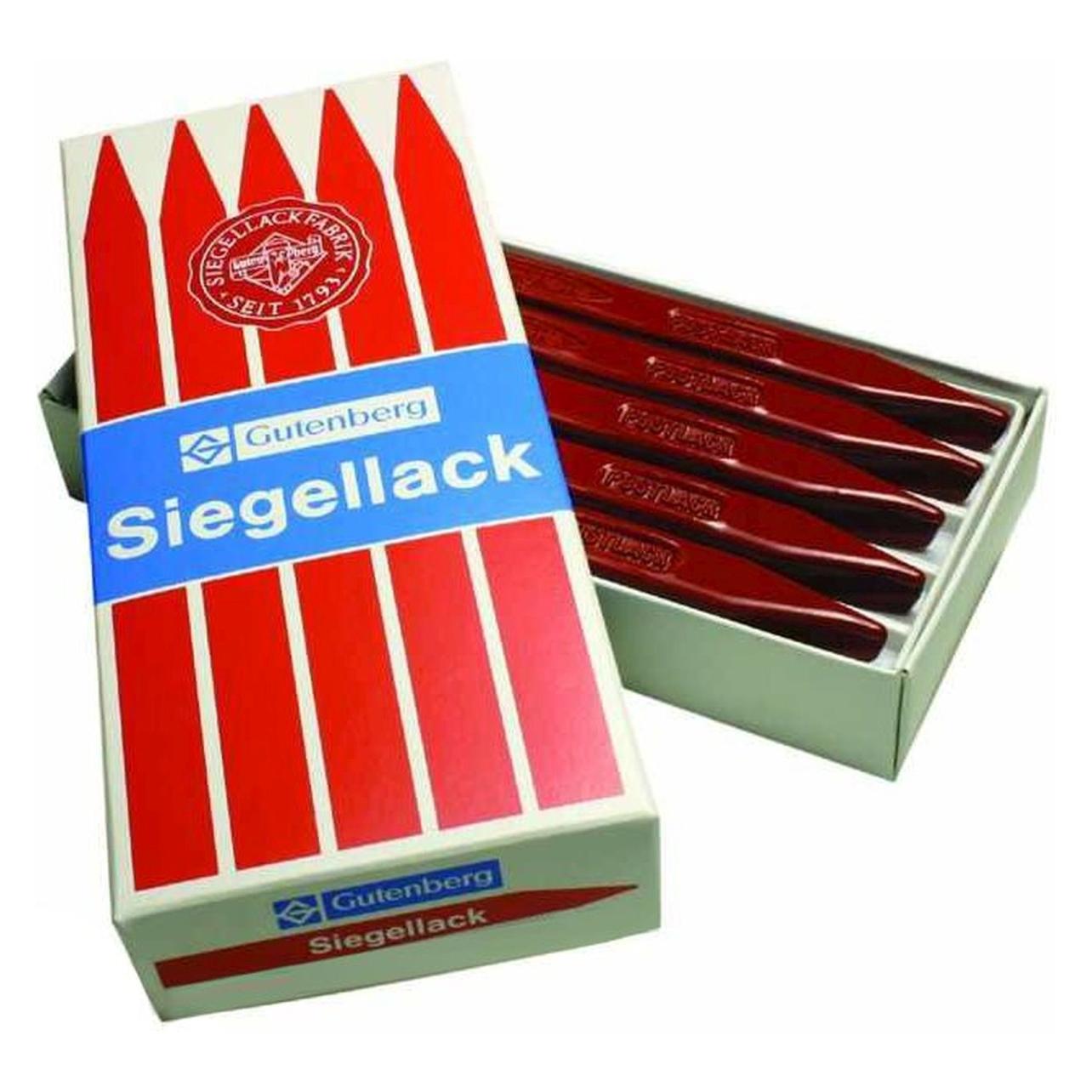 Läufer Siegellackstangen, Urkunden, zinnoberrot (40001)