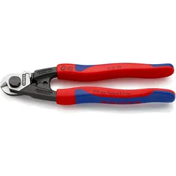 Knipex, Bolzenschneider + Seitenschneider, Drahtseilschneider (195 mm)