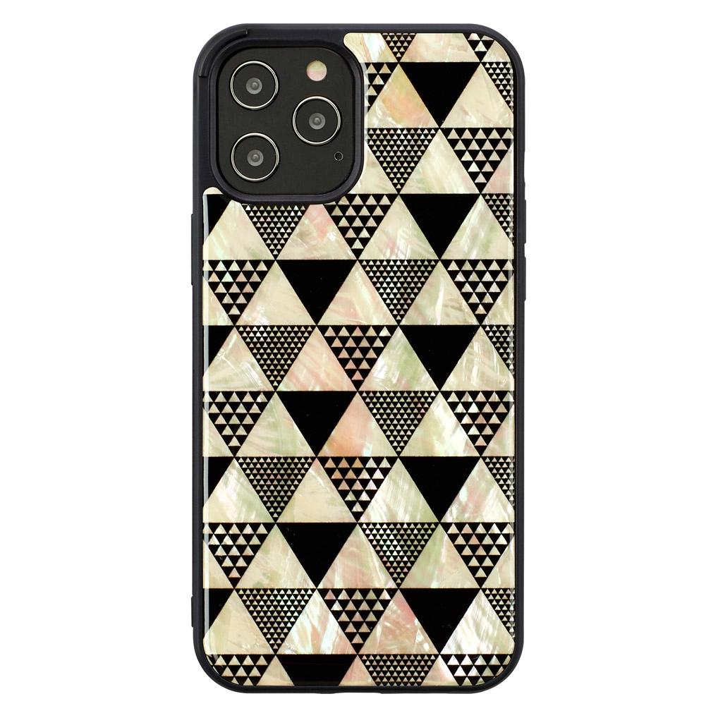 Ikins case for Apple iPhone 12/12 Pro pyramid juodas (Apple iPhone 12) (1000001415)