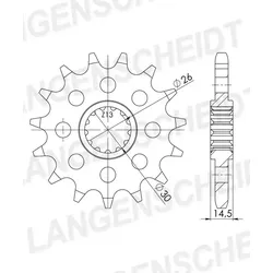 Supersprox Ritzel 630 15Z