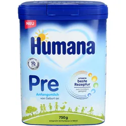 Humana Anfangsmilch Pre 5Hmo 750 G