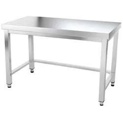 Edelstahl-Arbeitstisch 1600 x 700 mm mit PREMIUM / Verstärkung GOLDINOX