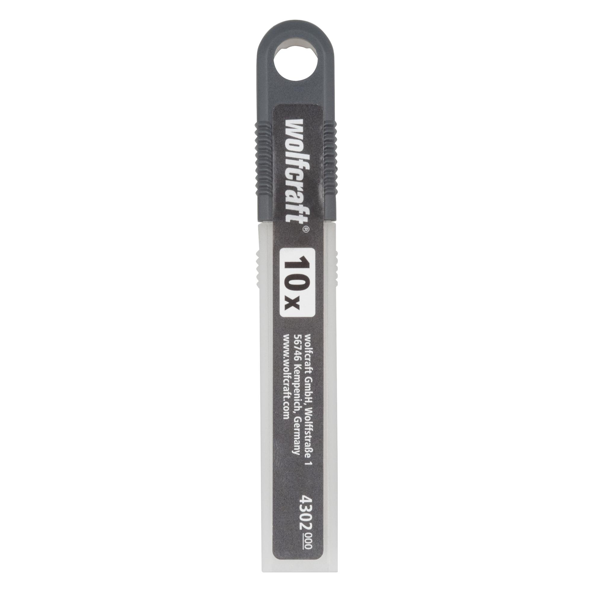 wolfcraft 10 Abbrechklingen 9mm (4302000)