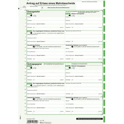 RNK-Verlag Mahnbescheid für maschinelle Bearbeitung Formulare 705L/10