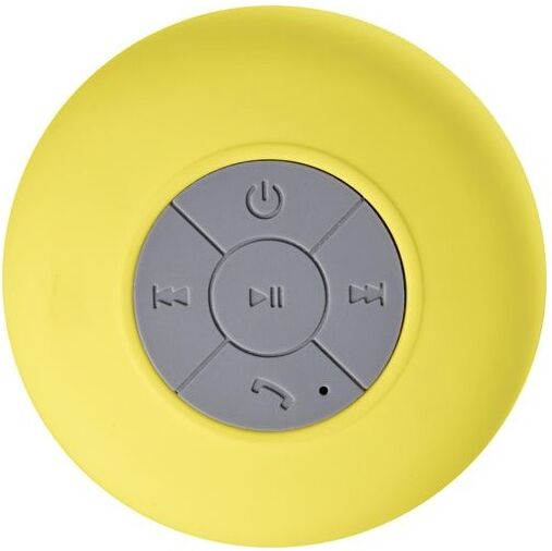 Enceinte personnalisé Bluetooth étanche Jude plastique ABS jaune