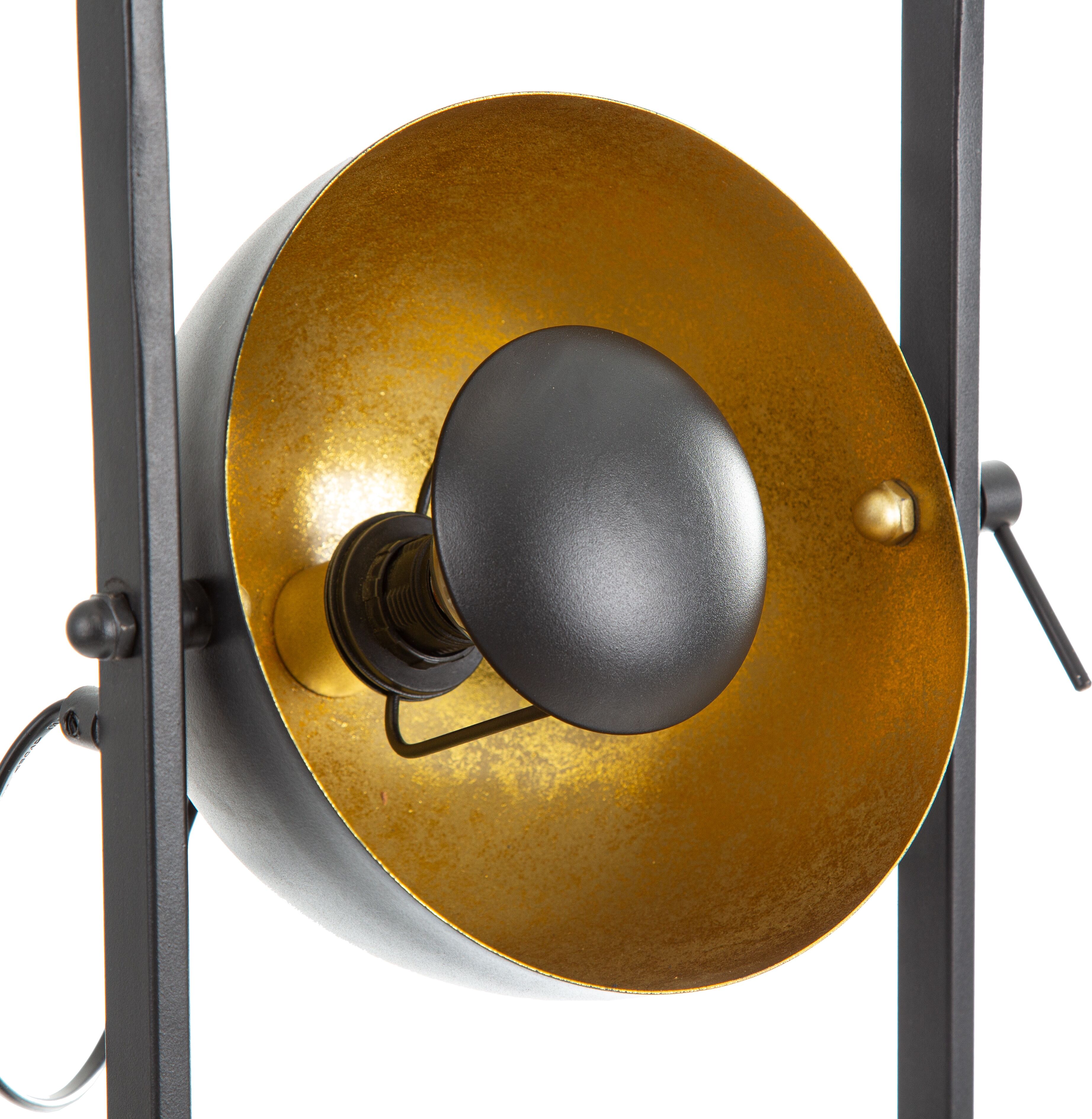 NOWA Stehlampe "OLE", schwarz, 1 Stk., Leuchten, Stehleuchte/Wohnzimmer/Schlafzimmer/Flur, Stehlampe