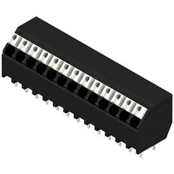 Weidmüller 2087710000 Schraubklemmblock 1.5 mm² Polzahl 13 Schwarz 190 St.