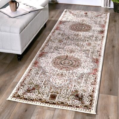 MDA Rugs Vaso Collection Traditional Polypropylene Area Rug
