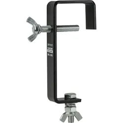 Showgear 50 mm Heavy Duty Pipe Clamp Zulässige Nutzlast: 30 kg - Stahl - Schwarz
