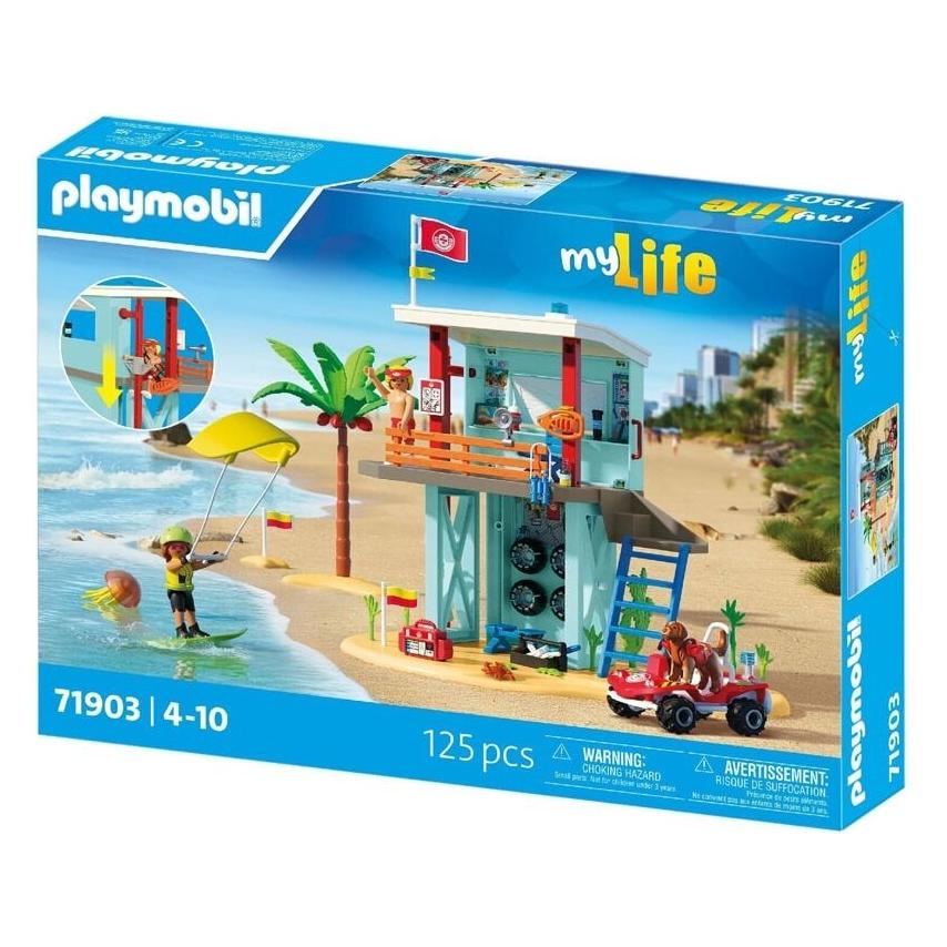 Playmobil Rettungsturm mit Beach buggy (71903, Playmobil My Life) (71903)
