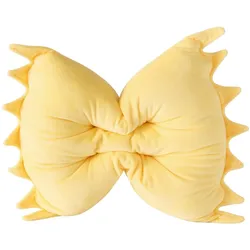 Boltze Kissen Pasta, 33 x 30 x 4 cm, gelb