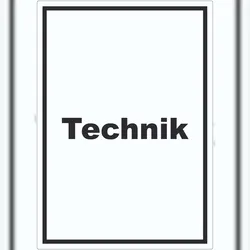 HB-Druck Technik Aufkleber mit Text Hauswirtschaftsraum hochkant A3 (297x420mm)