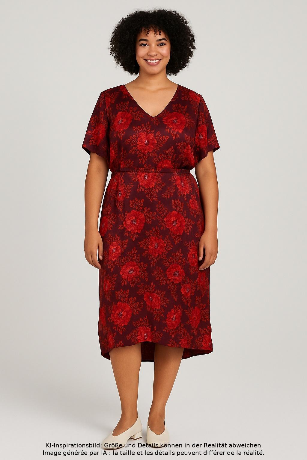 Jackpot Damen Kleid, Rot, Gr. EU 38, Viskose - Second Hand