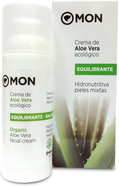 Mon Deconatur Creme Facial de Aloe Equilibrante Eco 50 g