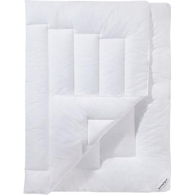 Microfaserbettdecke SCHLAFGUT "Premium", weiß, B:200cm L:200cm, Bettdecken Bezug: 100% Baumwolle. Bettdecken Füllung: 100% Polyester, Bettdecken, Microfaserbettdecke, Bettdecke, 135x200, 155x220 cm und weitere Größen, Sommer oder Winter