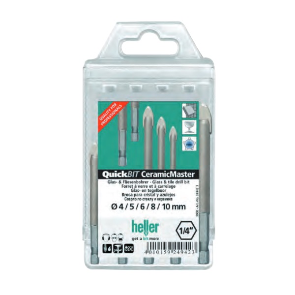 FORUM Glasbohrer-Satz CeramicMaster - 5-teilig 4221201518