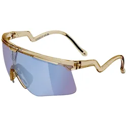 ALBA OPTICS Sportbrille DELTA | Smoke Glossy / F-Lens Flamingo
