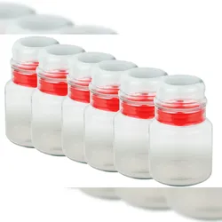 6er Set Vorratsdose Prestige - 290ml Vorratsbehälter aus Kristallglas mit Aromaverschluss