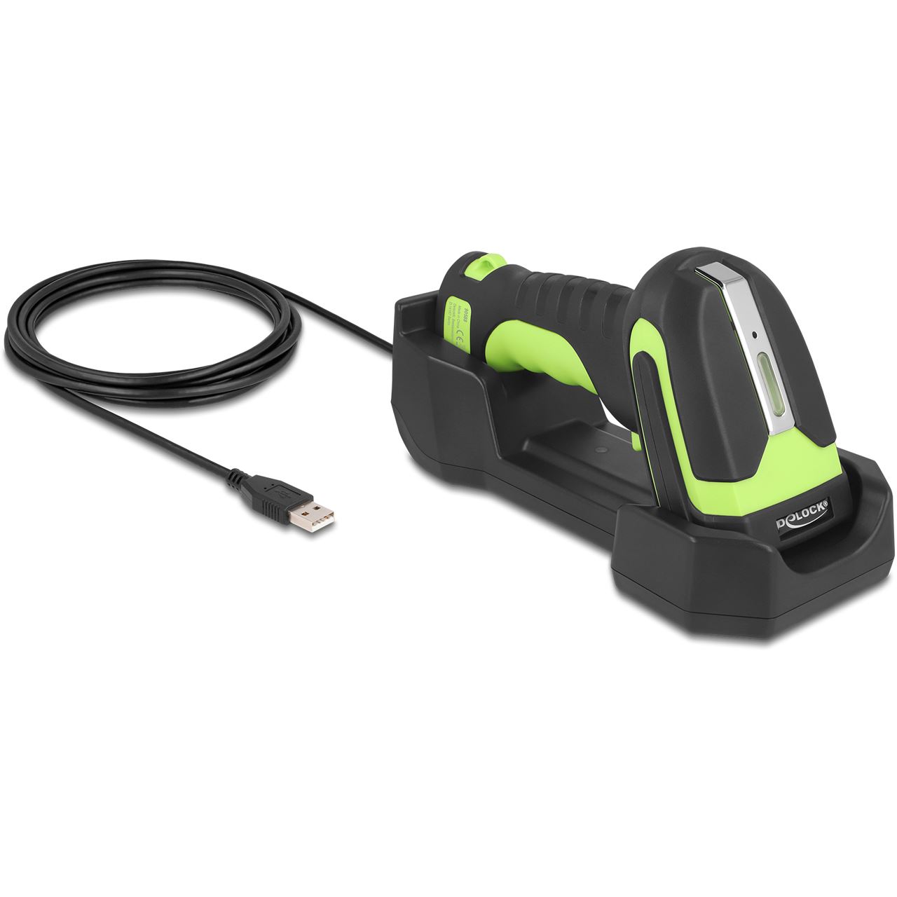 DELOCK Industrie Barcode Scanner 1D und 2D für 433 MHz oder Bluetooth
