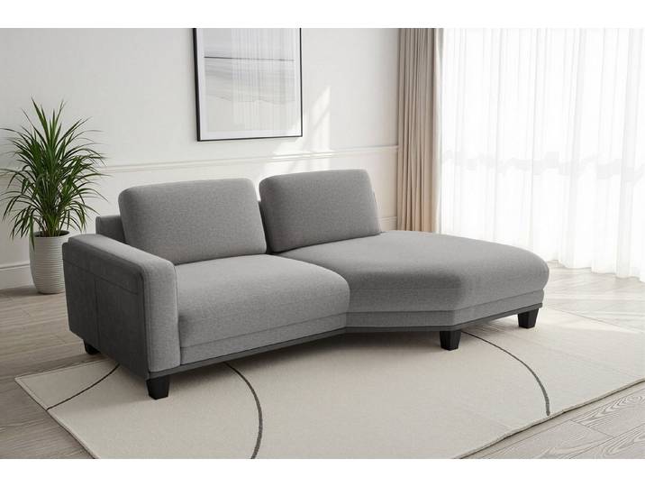 sit&more Ecksofa Concept, Modernes Sofa in drei Fußfarben zur Auswahl