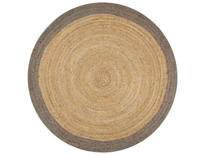 Maison Exclusive - Tapis fait à la main Jute avec bord gris 150 cm