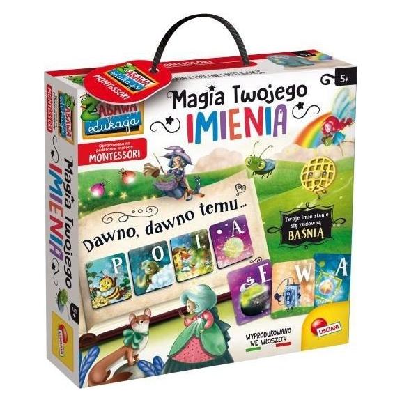Lisciani Spiel Montessori Die Magie deines Namens (80182)