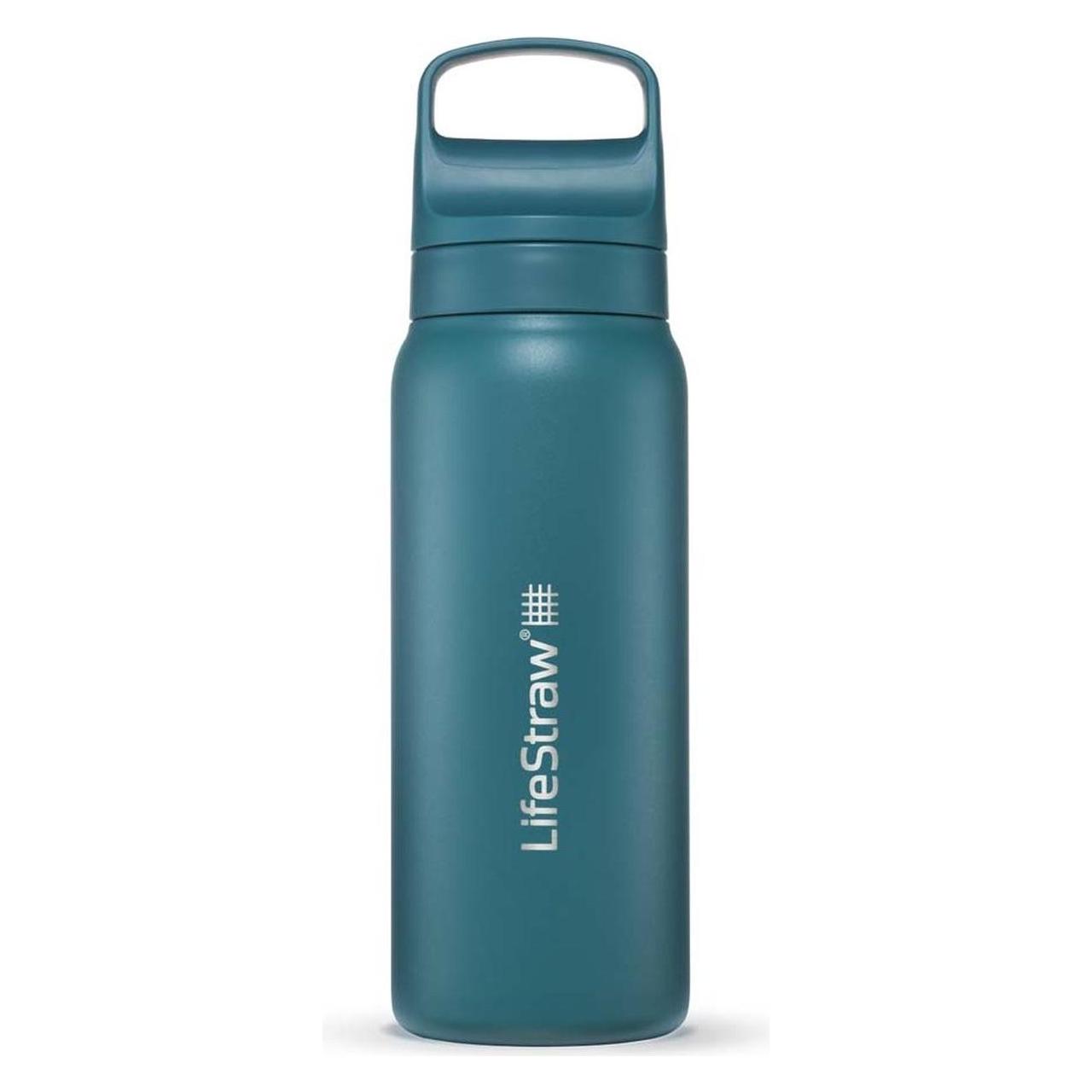 LifeStraw Go Steel 1-Liter (laguna teal) (1 l) (LGV41STLWW)
