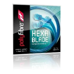 Tennissaite - Polyfibre Hexablade - 12,2 m 1,25 mm