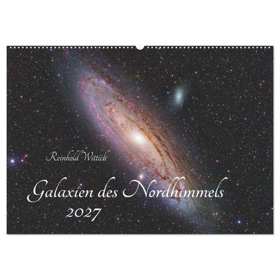 Galaxien des Nordhimmels (Wandkalender 2027 DIN A2 quer), CALVENDO Monatskalender