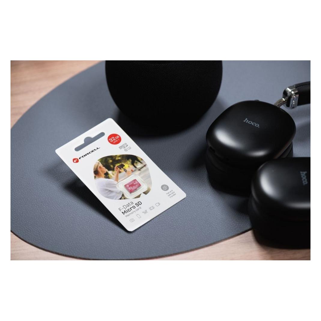 Forcell Memory cards F-DATA memory card 32GB UHS-I U3 class 10 (32 GB, microSDXC, U3, UHS-I) (FORCELL)