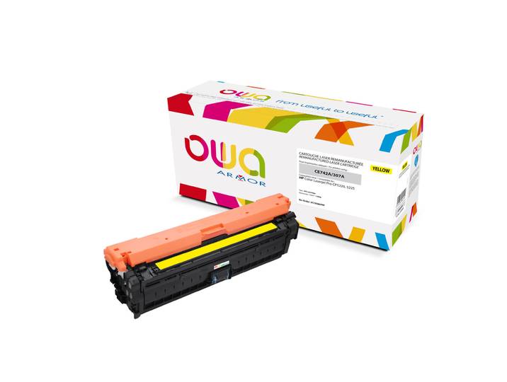OWA Toner compatible HP 307A - K15586OW - Jaune