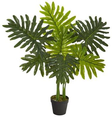 Nearly Natural 3' Philodendron Artificial Plant (Real Touch)