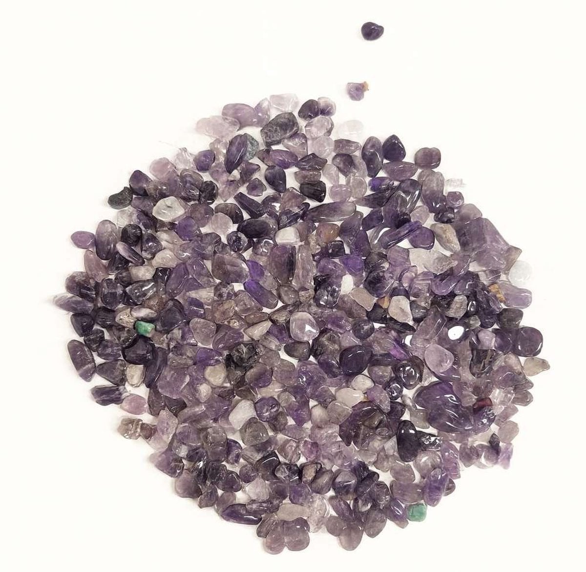 Amethist Clusters Gepolijst - 250 gram - 8-12 mm - Rustgevende Edelsteen