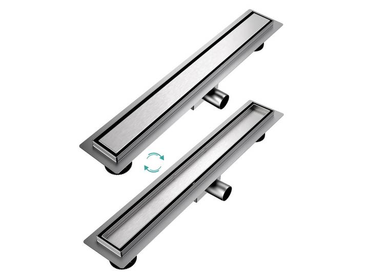 DUSCHRINNE Edelstahl Dusche & Bad 60/11 cm